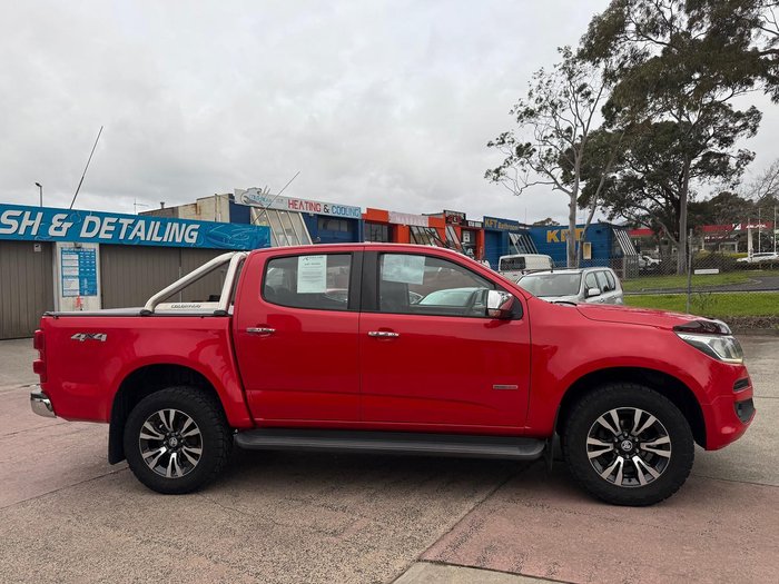 2017 Holden Colorado LTZ RG MY17 4X4 Dual Range Absolute Red