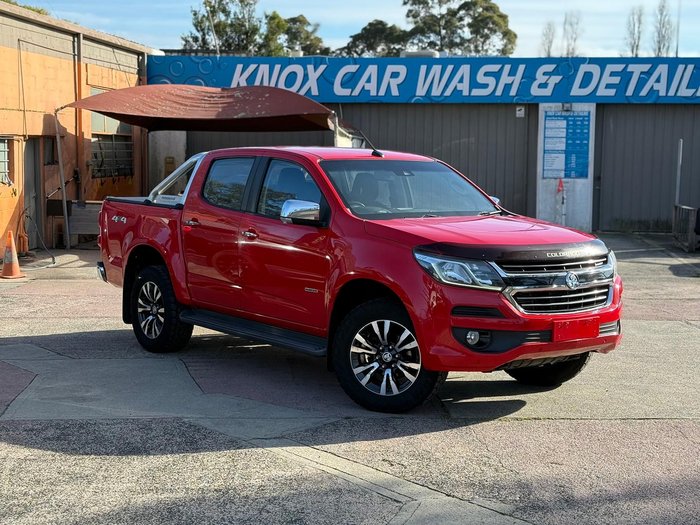 2017 Holden Colorado LTZ RG MY17 4X4 Dual Range Absolute Red