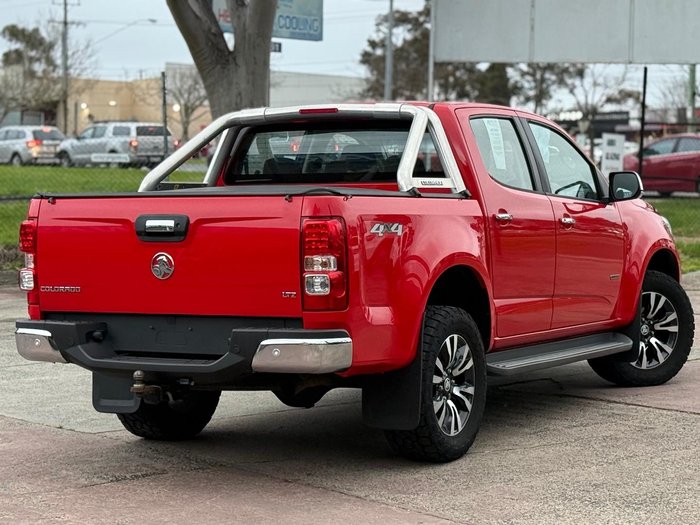 2017 Holden Colorado LTZ RG MY17 4X4 Dual Range Absolute Red