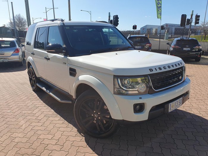 2015 Land Rover Discovery SDV6 SE Series 4 MY15 4X4 Dual Range White