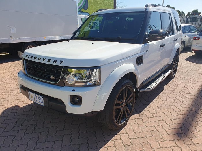 2015 Land Rover Discovery SDV6 SE Series 4 MY15 4X4 Dual Range White