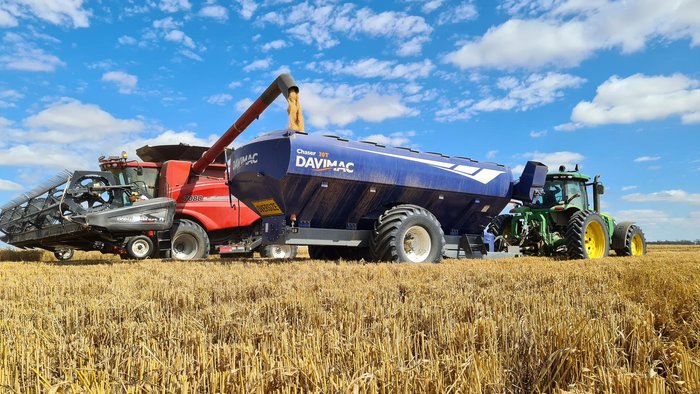 Davimac 30T Single Axle Chaser Bin