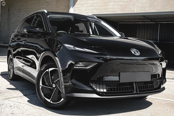 2025 MG MGS5 EV Essence 49 ZS3EM MY25 Black Pearl