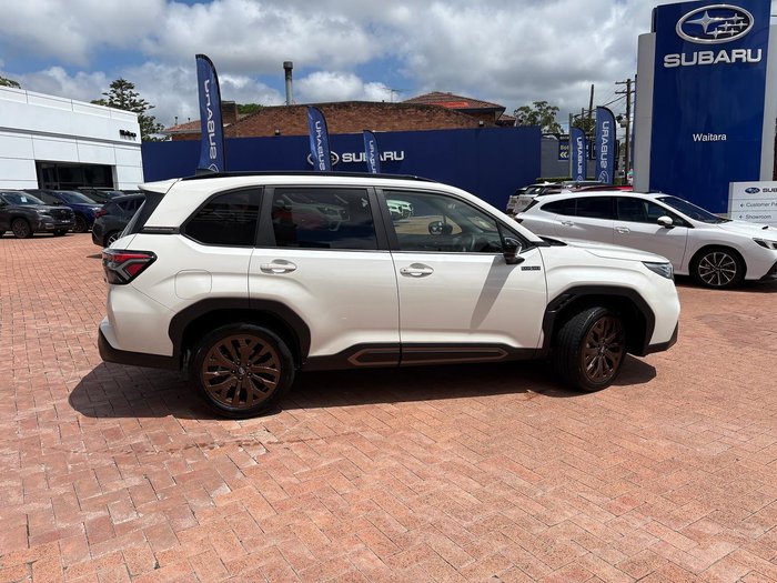 2025 Subaru Forester Hybrid Sport S6 MY26 AWD Crystal White