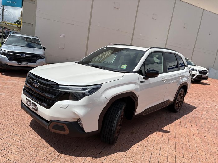 2025 Subaru Forester Hybrid Sport S6 MY26 AWD Crystal White