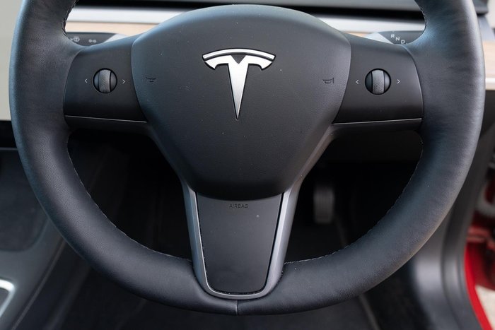 2022 Tesla Model 3 Rear-Wheel Drive Red