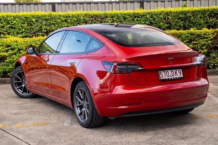 2022 Tesla Model 3 Rear-Wheel Drive Red