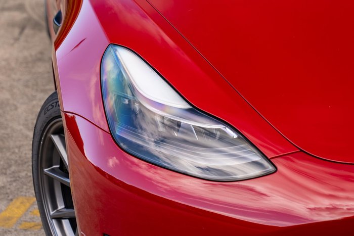 2022 Tesla Model 3 Rear-Wheel Drive Red