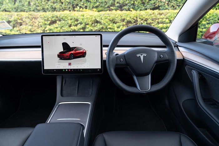 2022 Tesla Model 3 Rear-Wheel Drive Red