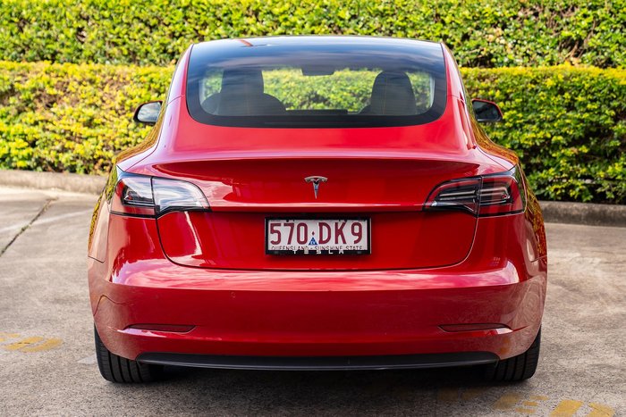 2022 Tesla Model 3 Rear-Wheel Drive Red