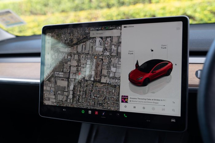 2022 Tesla Model 3 Rear-Wheel Drive Red
