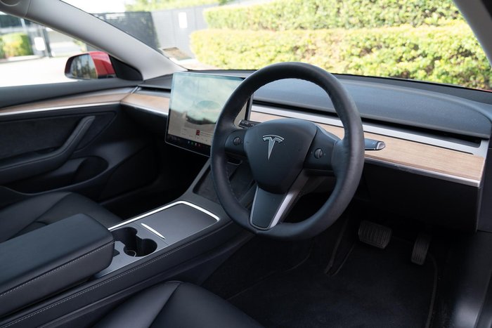 2022 Tesla Model 3 Rear-Wheel Drive Red