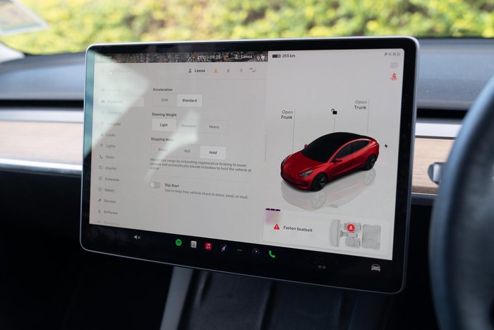 2022 Tesla Model 3 Rear-Wheel Drive Red