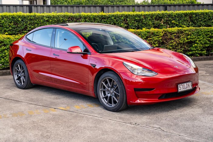 2022 Tesla Model 3 Rear-Wheel Drive Red