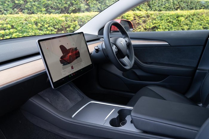 2022 Tesla Model 3 Rear-Wheel Drive Red