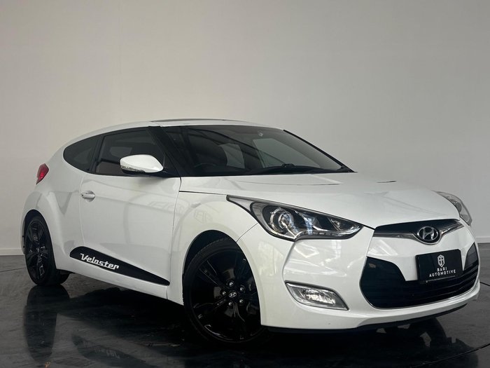 2014 Hyundai Veloster + FS3 Crystal White
