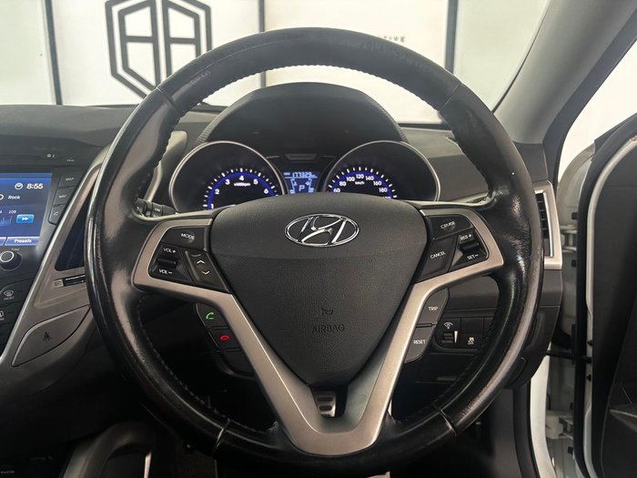 2014 Hyundai Veloster + FS3 Crystal White