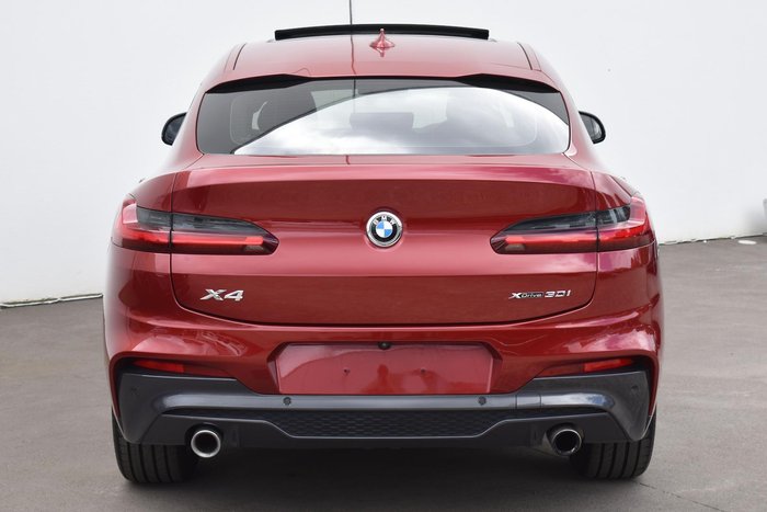 2018 BMW X4 xDrive30i M Sport G02 4X4 Constant Flamenco Red Brilliant Effect