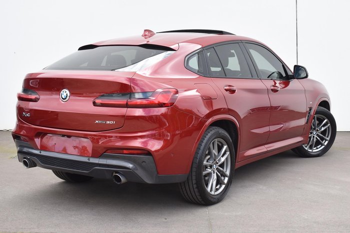 2018 BMW X4 xDrive30i M Sport G02 4X4 Constant Flamenco Red Brilliant Effect