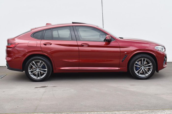 2018 BMW X4 xDrive30i M Sport G02 4X4 Constant Flamenco Red Brilliant Effect