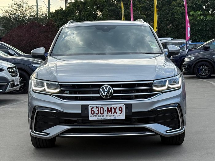 2024 Volkswagen Tiguan 162TSI R-Line Allspace 5N MY24 Four Wheel Drive Pyrite Silver