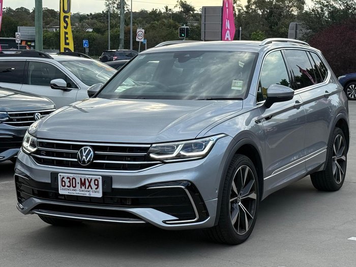2024 Volkswagen Tiguan 162TSI R-Line Allspace 5N MY24 Four Wheel Drive Pyrite Silver