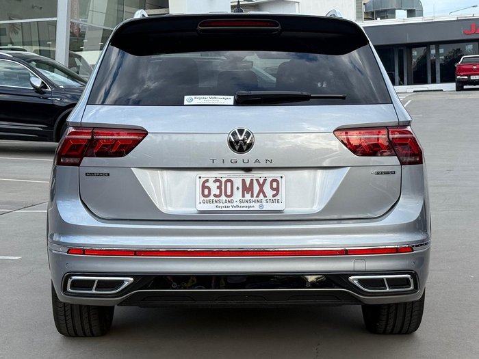 2024 Volkswagen Tiguan 162TSI R-Line Allspace 5N MY24 Four Wheel Drive Pyrite Silver