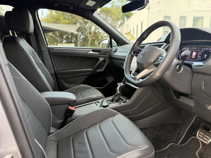 2024 Volkswagen Tiguan 162TSI R-Line Allspace 5N MY24 Four Wheel Drive Pyrite Silver
