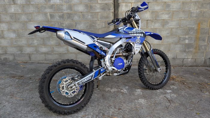 2016 Yamaha WR450F Blue