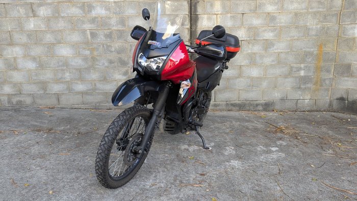 2017 Kawasaki KLR650 (KL650) Red