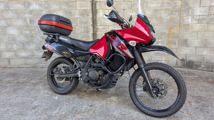 2017 Kawasaki KLR650 (KL650) Red