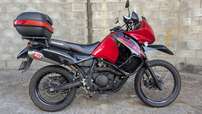 2017 Kawasaki KLR650 (KL650) Red