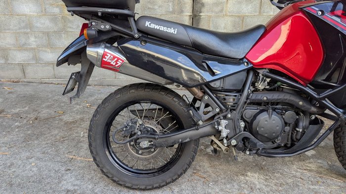 2017 Kawasaki KLR650 (KL650) Red