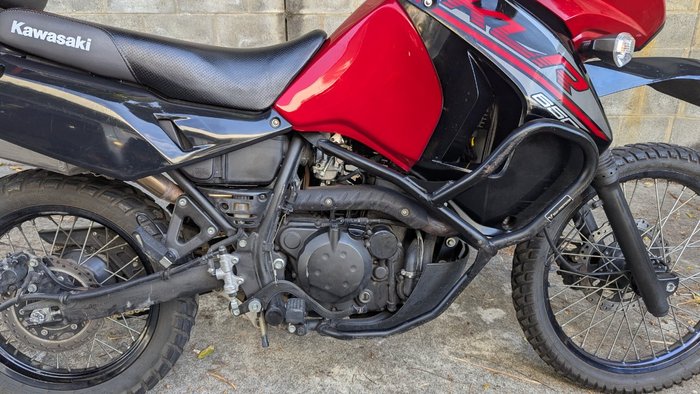 2017 Kawasaki KLR650 (KL650) Red