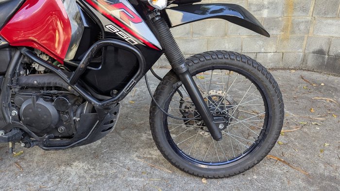 2017 Kawasaki KLR650 (KL650) Red