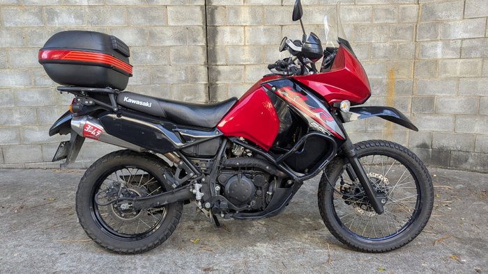 2017 Kawasaki KLR650 (KL650) Red
