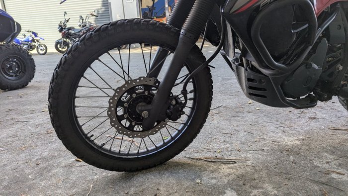 2017 Kawasaki KLR650 (KL650) Red