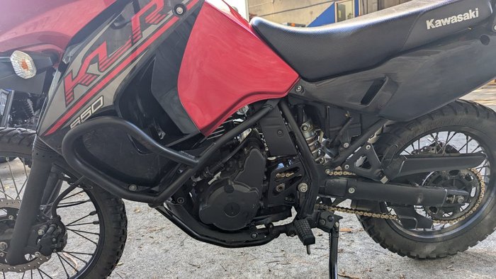2017 Kawasaki KLR650 (KL650) Red