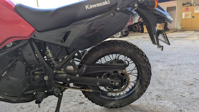 2017 Kawasaki KLR650 (KL650) Red