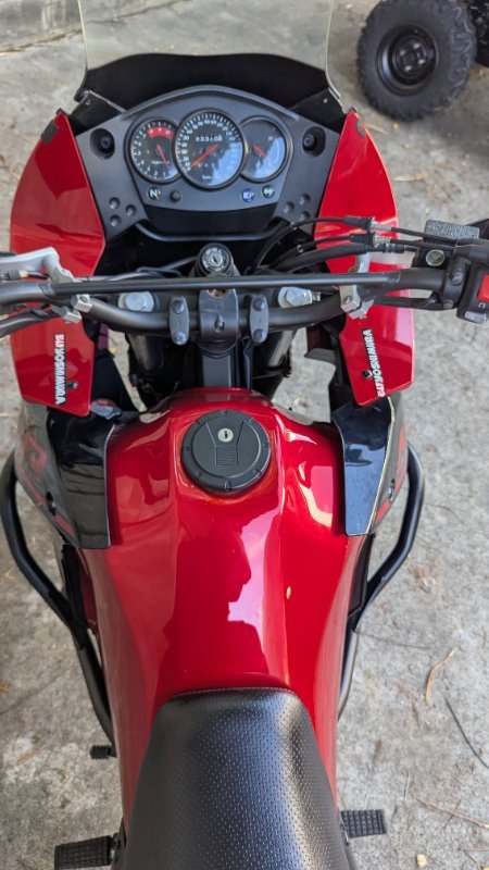 2017 Kawasaki KLR650 (KL650) Red