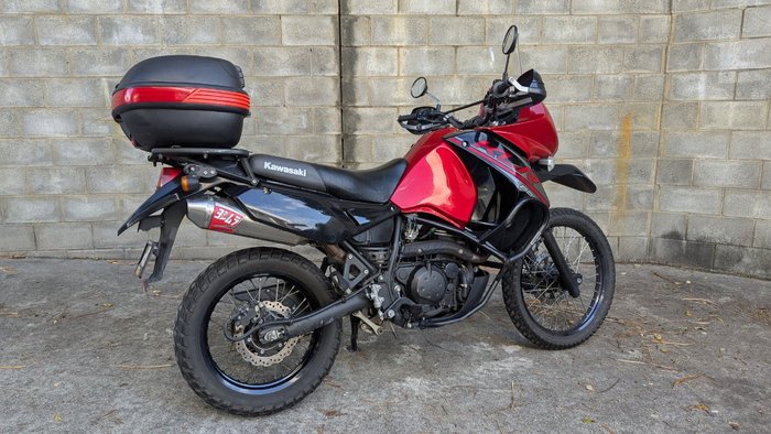 2017 Kawasaki KLR650 (KL650) Red
