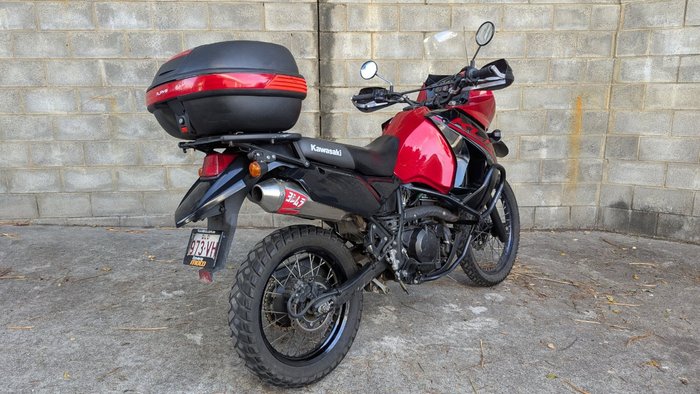 2017 Kawasaki KLR650 (KL650) Red