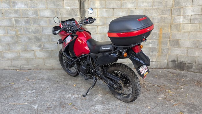 2017 Kawasaki KLR650 (KL650) Red