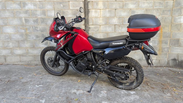 2017 Kawasaki KLR650 (KL650) Red