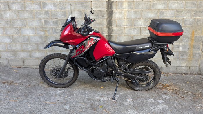 2017 Kawasaki KLR650 (KL650) Red
