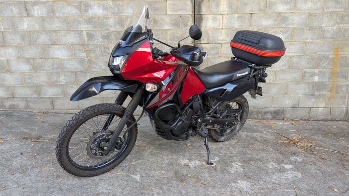 2017 Kawasaki KLR650 (KL650) Red