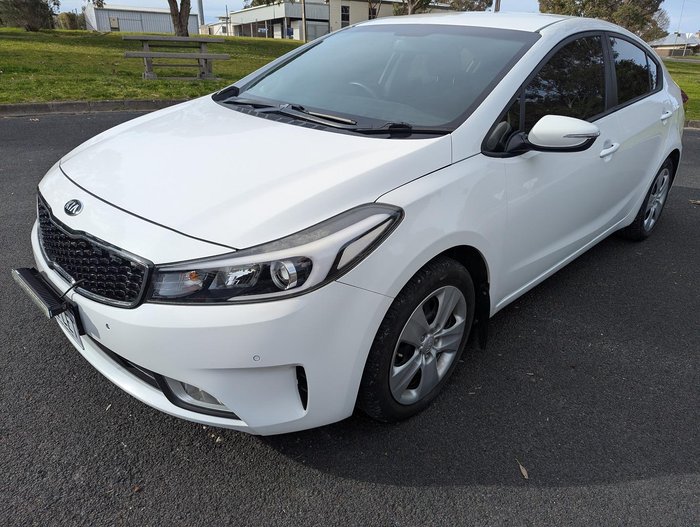 2017 Kia Cerato S YD MY18 Clear White