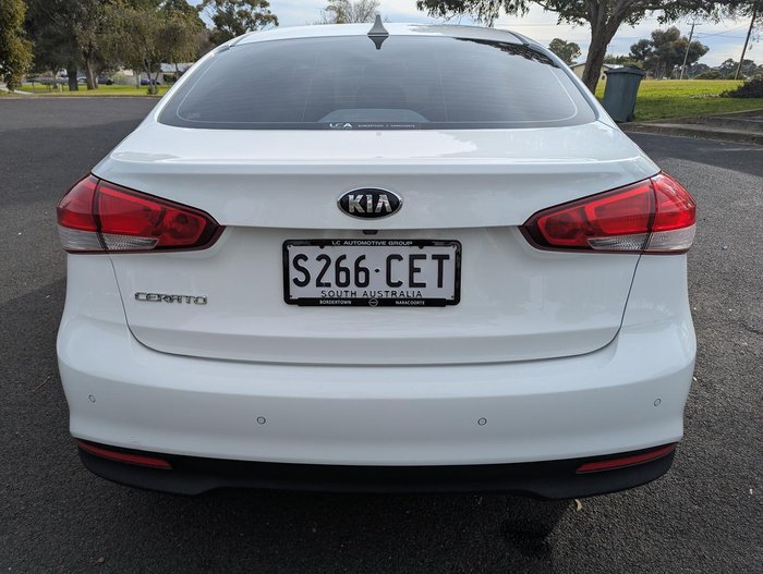 2017 Kia Cerato S YD MY18 Clear White