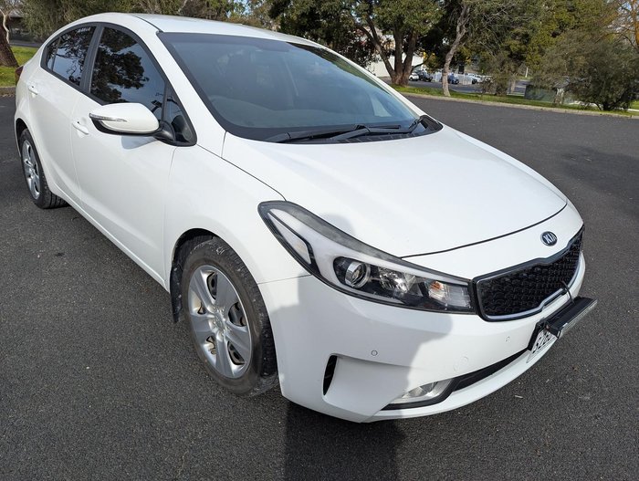 2017 Kia Cerato S YD MY18 Clear White