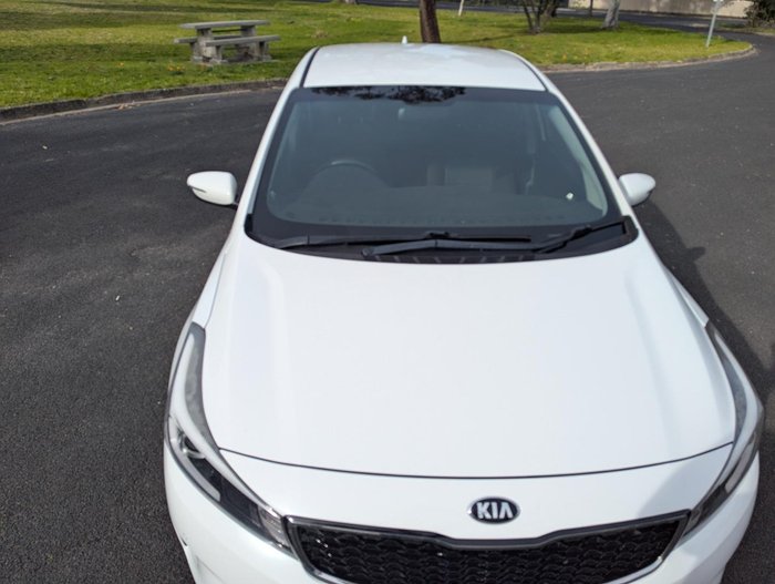 2017 Kia Cerato S YD MY18 Clear White